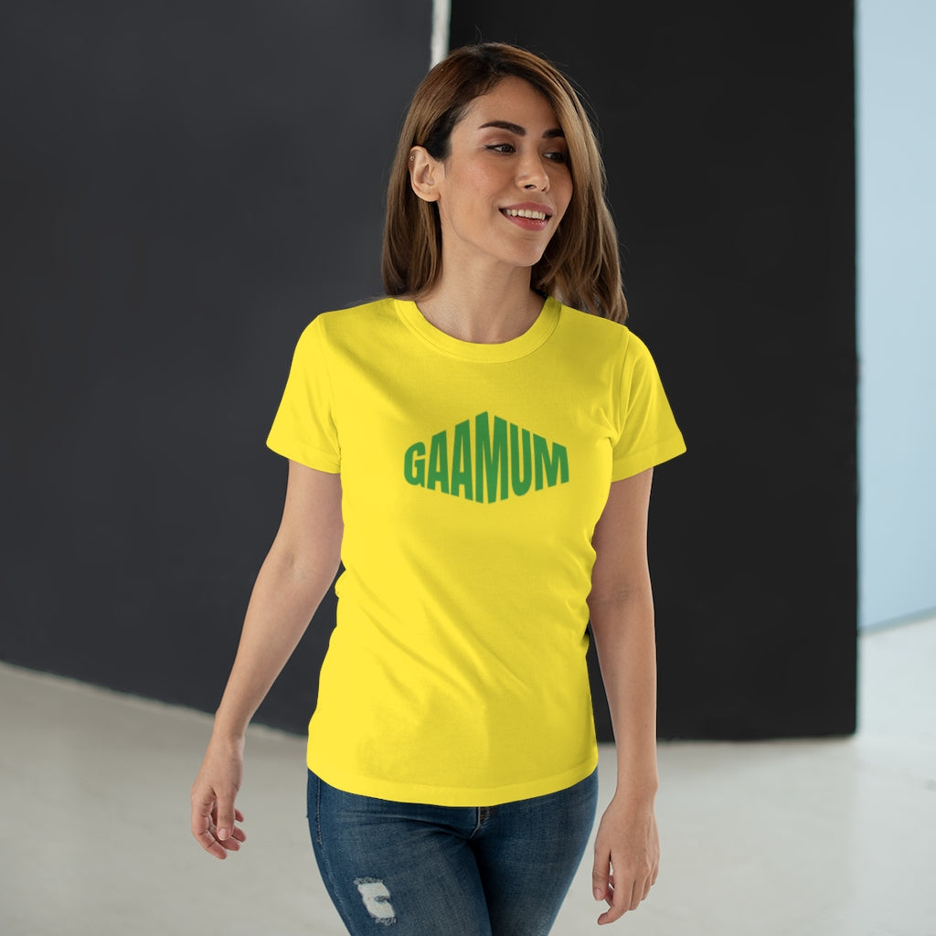 Single Jersey Women's T-shirt - GAA Mum (Green) Design