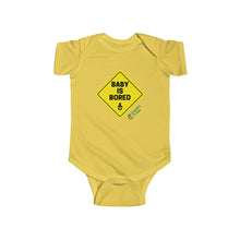 Load image into Gallery viewer, Infant Fine Jersey Bodysuit - Baby is Bored
