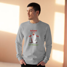 Load image into Gallery viewer, Unisex Rise Organic Cotton Sweatshirt - Don&#39;t Pandemic &#39;Tis Christmas!
