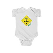 Load image into Gallery viewer, Infant Fine Jersey Bodysuit - Baby is Bored
