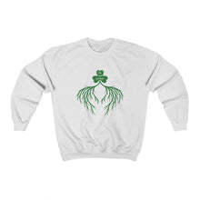 Load image into Gallery viewer, Unisex Heavy Blend™ Crewneck Sweatshirt - &#39;My Roots Are Deep - Shamrock&#39;
