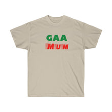 Load image into Gallery viewer, Unisex Ultra Cotton Tee - &#39;GAA Mum (Green &amp; Red) Design
