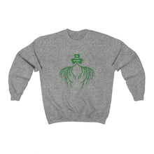 Load image into Gallery viewer, Unisex Heavy Blend™ Crewneck Sweatshirt - &#39;My Roots Are Deep - Shamrock&#39;
